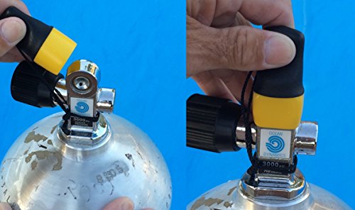 eztankcap EZ Cap Scuba Tank Valve Cover Yellow 2 Pack