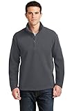 Port Authority Fleece 1/4-Zip Pullover Iron Grey