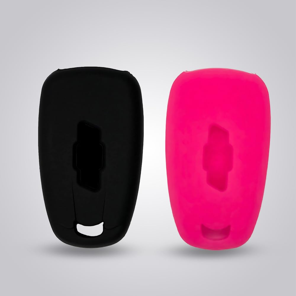 Autobase Silicone Key Fob Cover for Chevy Malibu Camaro Trax Traverse Trailblazer Sonic Cruze Blazer Volt Equinox Spark — view 7
