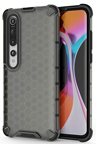 Image of Glasgow | for Mi 10 Back Case Cover for Mi 10 with 4 Bumper Corners and Military Grade Protection - Black