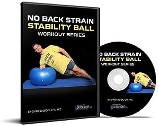 CRITICAL BENCH.COM No Back Strain Stability Ball Workout Series DVD Improves Posture, Strength and Balance in Minutes!