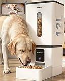 Automatic Dog Feeder Large Breed with Camera - 12L/50 Cups 5G WiFi App Control Dog Food Dispenser, Easy Setup, HD 1080P Video with Night Vision by Yakry