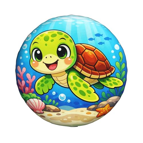 Image of Sea Turtle Spare Tire Cover - Funny Wheel Protectors Waterproof Universal Wheel Cover for SUV Rv Travel Trailer Camper Truck 16 Inch