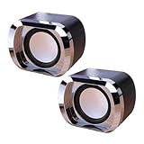 Poids léger : profitez d'un son de haute qualité en extérieur avec notre haut-parleur stéréo alimenté par USB. Découvrez un son spécial à tout moment et en tout lieu. Améliorez vos aventures avec un son spécial.