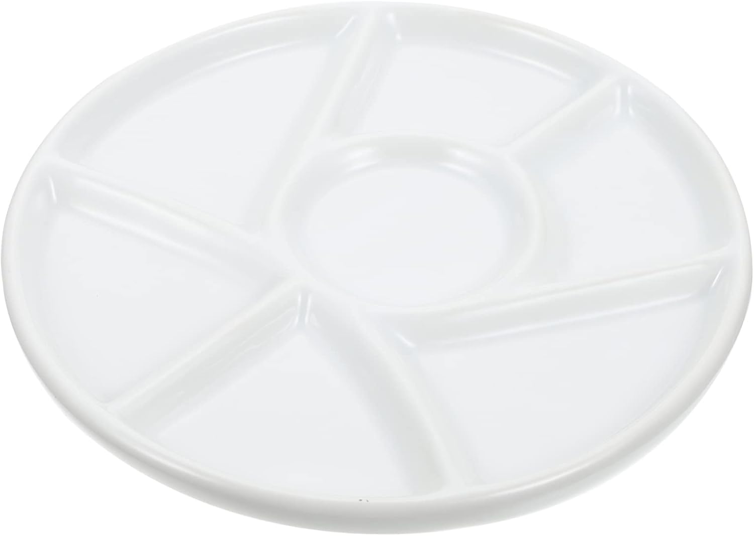 Round Palette Paint Trays for Painting Watercolor Mixing Dish Pigment Trays Mixer Fixing Plate Display Plate