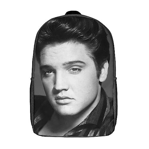 PIXOLE Sac à dos scolaire Elvis Presley pour enfants : cartable athlétique pour ados cartable – Idéal pour les étudiants actifs - Les Beatles, Paul McCartney, John Lennon, RIngo Starr, George Harrison PIXOLE Sac à dos scolaire Elvis Presley pour enfants : cartable athlétique pour ados cartable - Idéal pour les étudiants actifs
