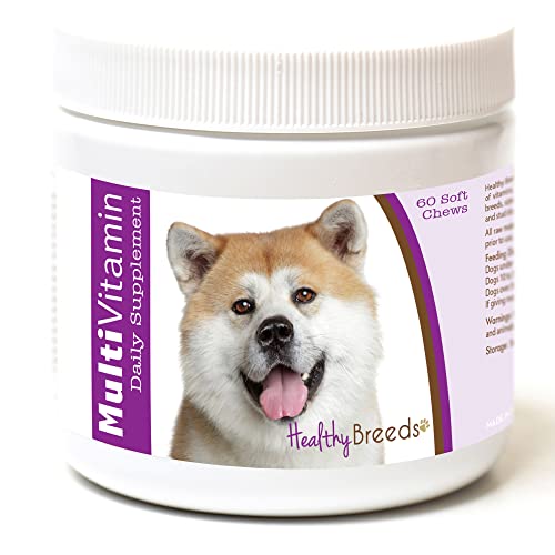 Healthy Breeds Akita Multi-Vitamin Soft Chews 60 Count