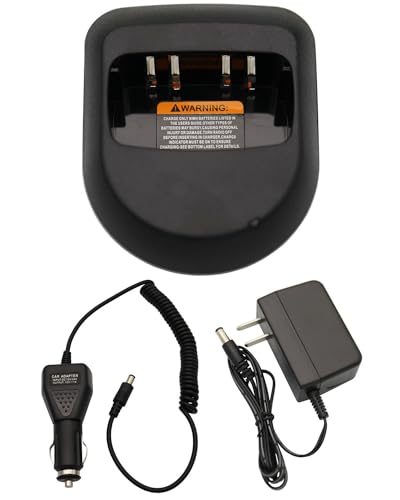 Cargador Motorola MagOne BPR40 coche 12V/24V soluciona baterías agotadas en emergencias