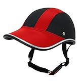 FROFILE Bike Helmet Adults-Cycling-Bicycle Baseball-Helmet - (Red) Safety Urban Style Adjustable...