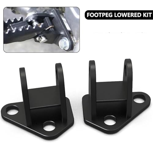 Kits d'accessoires d'abaissement de repose-pieds DR650 anti-crampe - 4