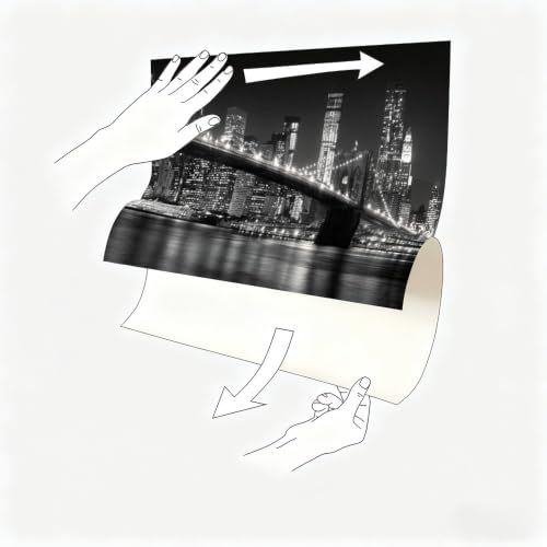 Vinilo de pared de la ciudad de Nueva York con acabado mate de alta definición para decoración 6