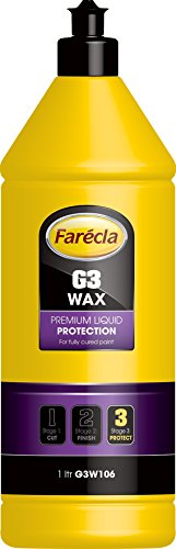 FARECLA G3W106 Wax Premium Liquid Protection de 1 litro para protección de carrocerías