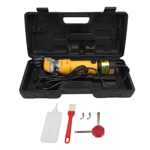 Tesouras Elétricas para Ovelhas, Poderosa Máquina de Corte Profissional para Tratamento de Animais d