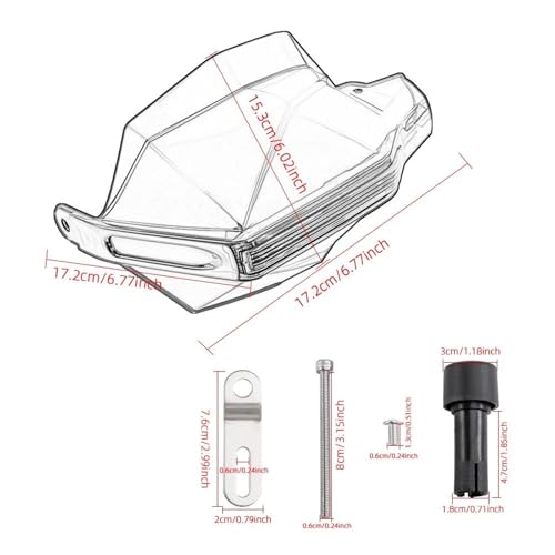 Protections de guidon pour Yamaha Serow protégeant contre les chocs - 3