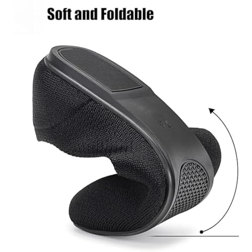 Deviseclue Shoes, Women Comfortable Breathable Slip On Arch Support Non-Slip Casual Shoes, Round Toe Flat Walking Shoes2