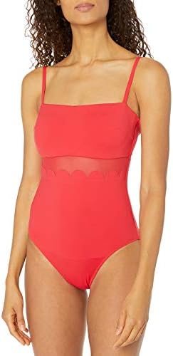 seafolly petal edge one piece