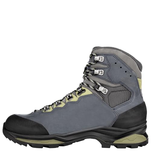 LOWA Stiefel mittel CAMINO EVO GTX stahlblau/kiwi, 44