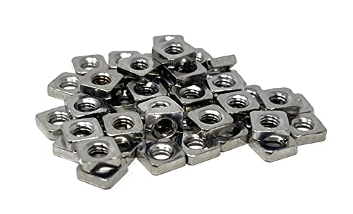 M3nS - Thin M3 Square Nuts for PRUSA - A2 Stainless DIN 562 (Quantity 25) image 3