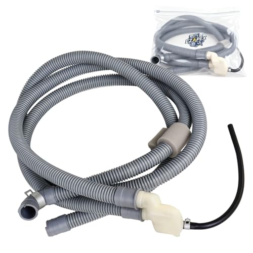 5215ER2002G Upgraded Washer Drain Hose Compatible with LG for Kenmore Washing Machine Replace for AP4457291 5215ER2002Q 5215ER2002E 5215ER2002N 5215ER2002S AEM73773301 EA3527325 PS3527325