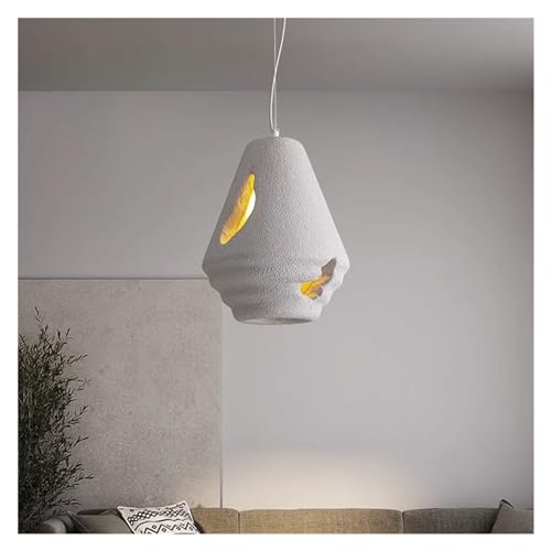 Lustre scandinave crème en art moderne pour salle à manger et cuisine