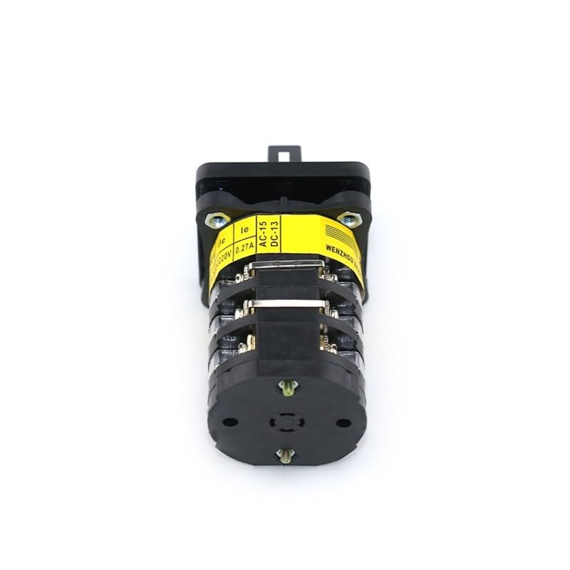 SZW25-30D/2 25A 8ネジ端子回転式切替カムスイッチ(SZW25-30D 2 Red) SZW25-48D/3 25A 3ポジション 3極 12ネジノブ ロータリーカムスイッチ