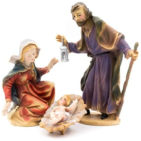MAROLIN Holy Family, set of 4 (plastic material), to 4.75 in. figures Cover