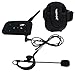 Vnetphone V6C Walkie Talkie portátil con Receptor de una Sola Cabeza y Bolsa de Brazo Juegos de Escalada en Bicicleta Comunicador Transmisor Transmisor