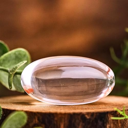 Image of Certified Sphatik Lingam | AAA Grade Clear Quartz Crystal Spatika Shivling | with Pure Ganga Jal & Chandan | Ideal for Puja, Meditation & Maha Shivratri (10-20 Gram)