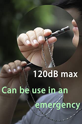 Tacray Emergency Whistle Survival Loud, Perfect Loud Whistle For Safety,Hiking,Camping And A Dog Whistle (Purple) #TOP6
