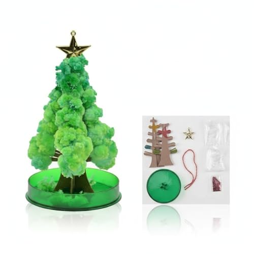Arbre magique en papier Sakura en fleurs de cerisier – Kit de croissance d'arbre en cristal pour enfants et adolescents – Kit scientifique à faire soi-même –...