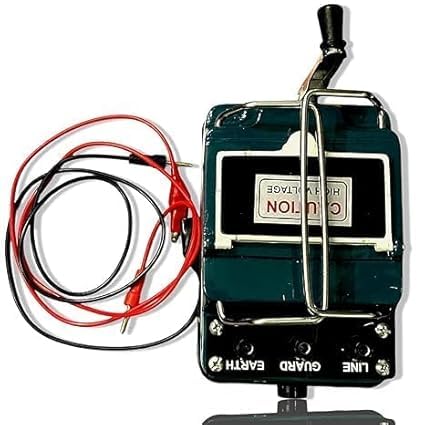 SPARK Insulation Tester, Analog, Metal Body, 5000V, 5000mOHM, Meggar-picture-19