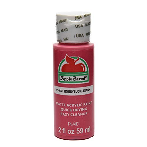 Image of Apple Barrel Acrylic Paint in Assorted Colors (2 oz), 21466, Honeysuckle Pink