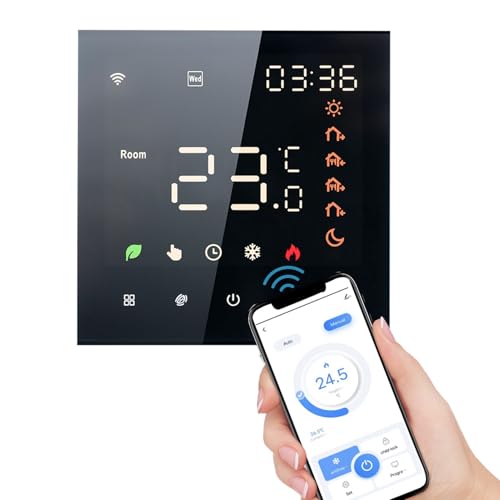 Thermostat Wi-Fi intelligent Tuya compatible Alexa Google Home pour chauffe-eau - 5