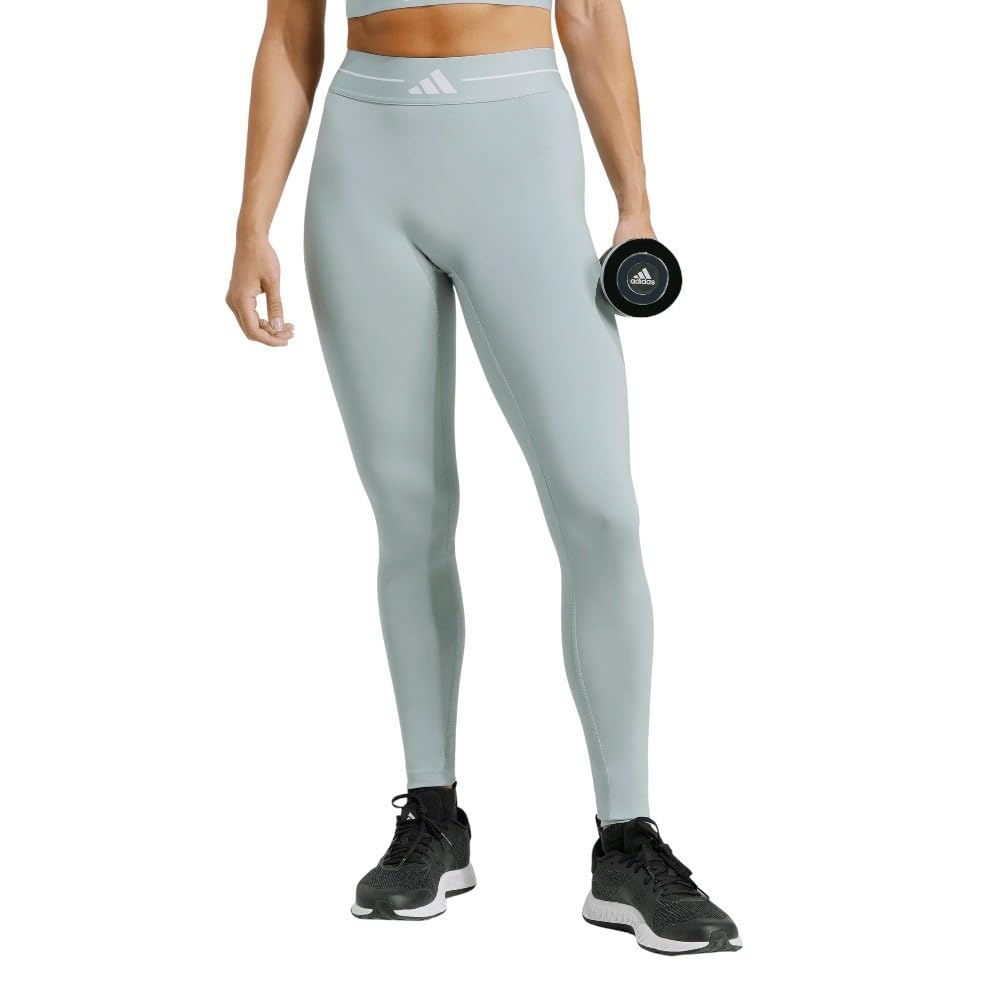 ADIDAS Leggings HYPERGLAM 3 Bandas Verde SAMA JX1876 Mallas Mujer Fitness