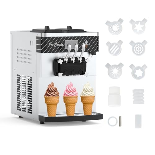 Commercial Soft Serve Ice Cream Maker (22-30L/H)