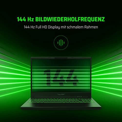TULPAR A5 V19.2.3 Gaming Laptop | 15,6'' FHD 1920X1080 144HZ IPS LED-Display | Intel Core i5 12500H | 16 GB RAM | 1T B SSD | Nvidia RTX 3050Ti | Windows 11 Gaming Notebook – Bild 5