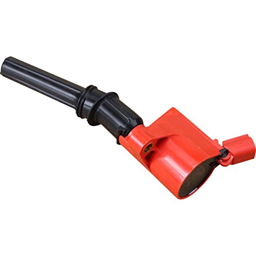 Dragon Fire Race Series High Performance Ignition Coil On Plug Cop Pencil Pack Compatible With 1998-2016 Lincoln Ford V8 V10 Oem Fit C508-Df #TOP5