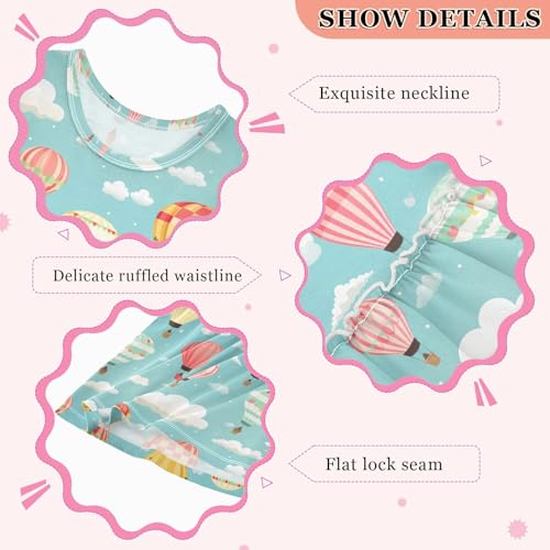 Toddler Girls Dress Sleeveless Dresses Casual Dresses for Little Girls Summer Birthday Party Beach 2-8Y3