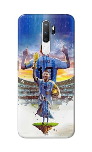 Image of Printed Hard Back Cover for Oppo A5 2020 Back Cover (Famous Football Player -J2) -190724(EA)