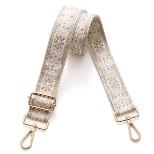 Image of S-Jacorry Purse Strap Replacement Crossbody Wide Shoulder Strap Adjustable Canvas Straps Handbag Strap Replacement Belts
