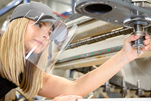 Boné de beisebol HatShield Flip Face Shield da TheLifeShield