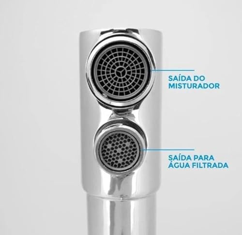 TORNEIRA MONOCOMANDO COM FILTRO