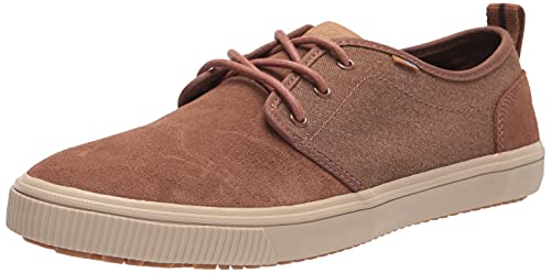 TOMS Men's Carlo Terrain Sneaker, Water Resistant Nutmeg, 10.5