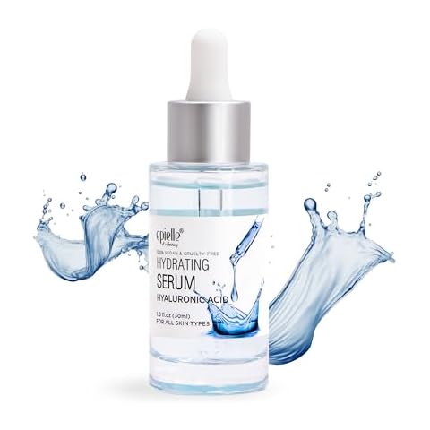 Epielle Hyaluronic Acid Serum for All Skin Types | 100% Vegan & Cruelty-Free | Targets Dark Spots, Fine Lines & Wrinkles | Ideal Beauty Gift for Spa Days & Gift Sets | Korean Skincare Cover