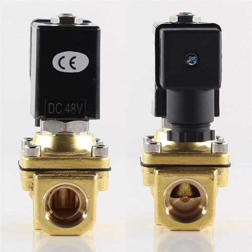 Électrovanne en laiton 1/4" 20 bars, vanne eau-air haute performance - 4