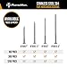 FM FastenMon #10x3 Stainless Steel Deck Screws, 304 Grade, 1200 PCS, T25 Star Drive Bit, Ideal for Outdoor Wood Projects, Fences, Benches, Picnic Tables, and Decks, Bulk Box