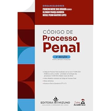 Capa do livro Código de Processo Penal - 3ª edição (2025)