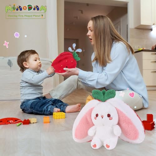 Save with Code: 47% Off MIAODAM Easter Strawberry Bunny Plush Toy - Image 7