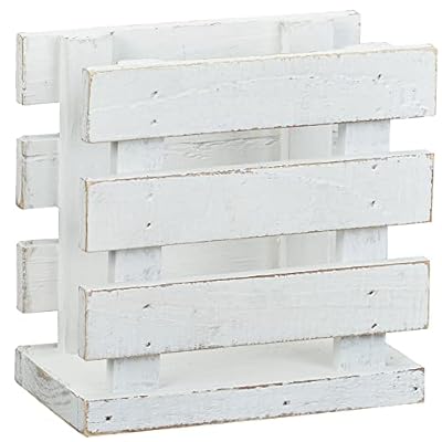 Barnyard Designs Farmhouse Napkin Holder for Table Napkin Holders for Kitchen, French Country Vintage Rustic Napkin… 41ptjsc FLL. SS400