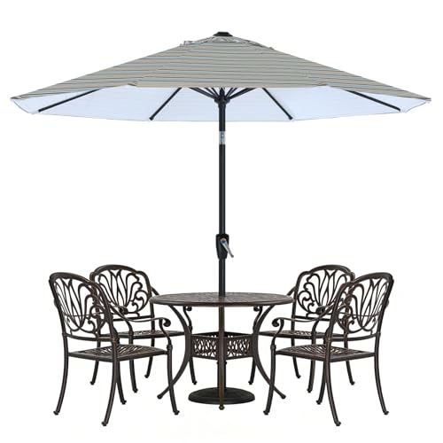 Image of ABCCANOPY 10FT Patio Umbrella Outdoor 8 Ribs Table Umbrella